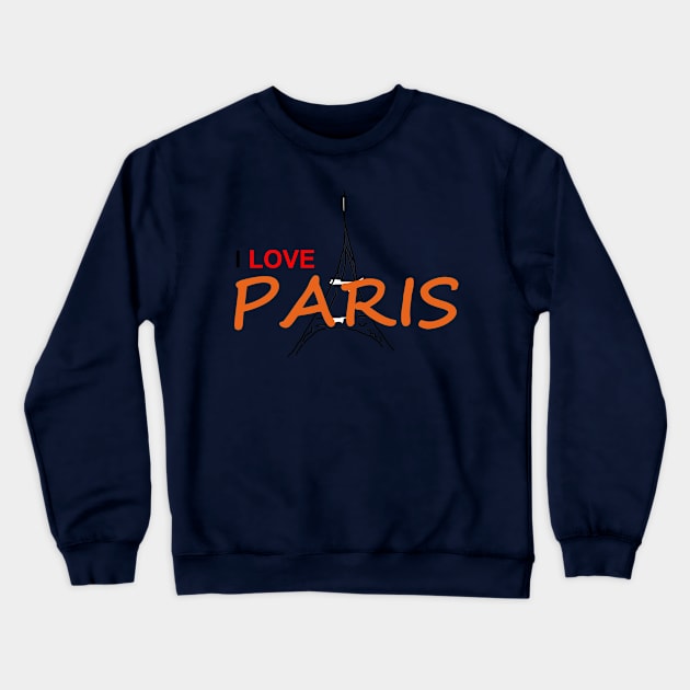 i love Crewneck Sweatshirt by Pradeeshk